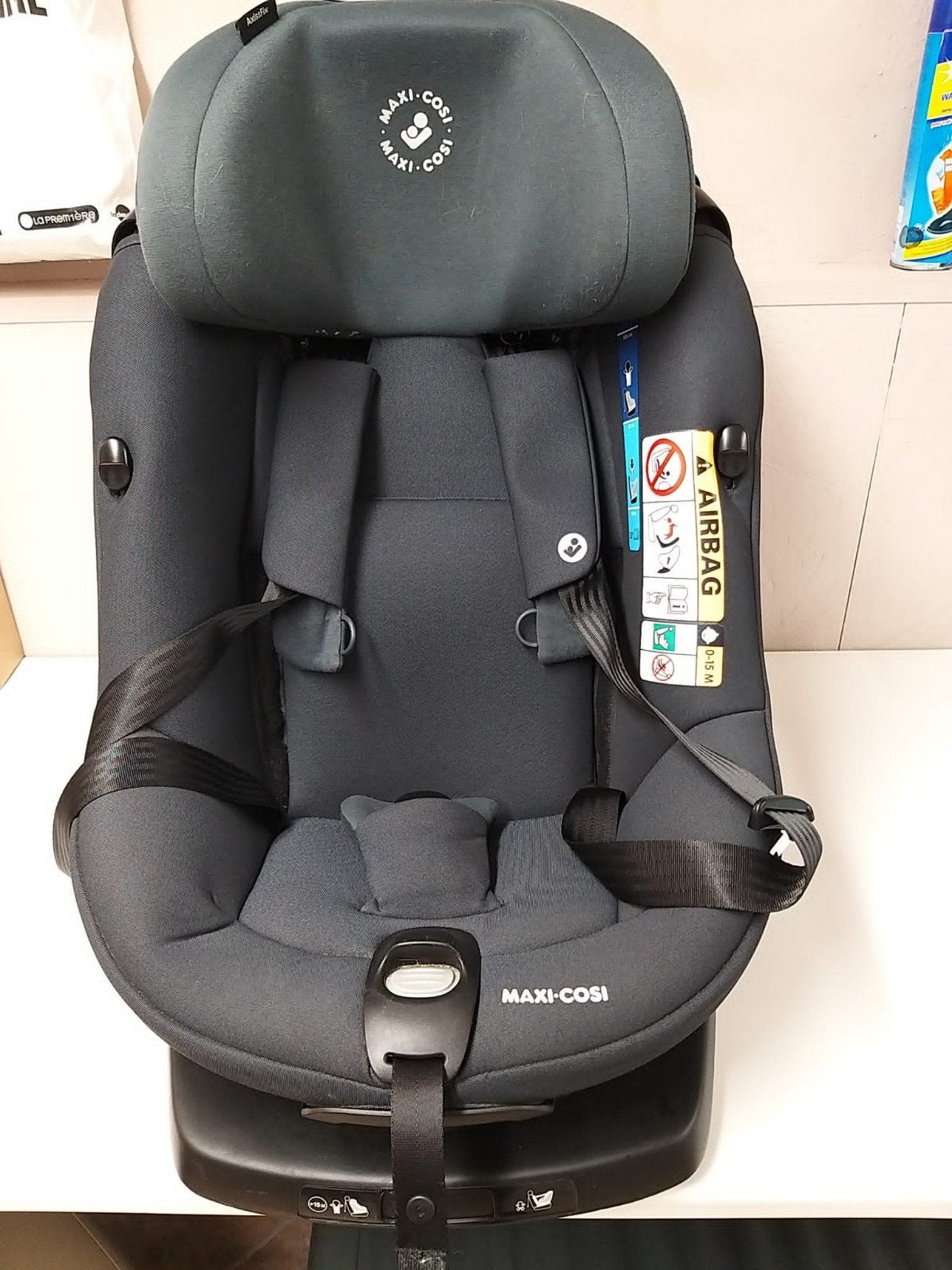 Siège auto noir maxi cosy peu servi tres bon état  isofix, Enlèvement