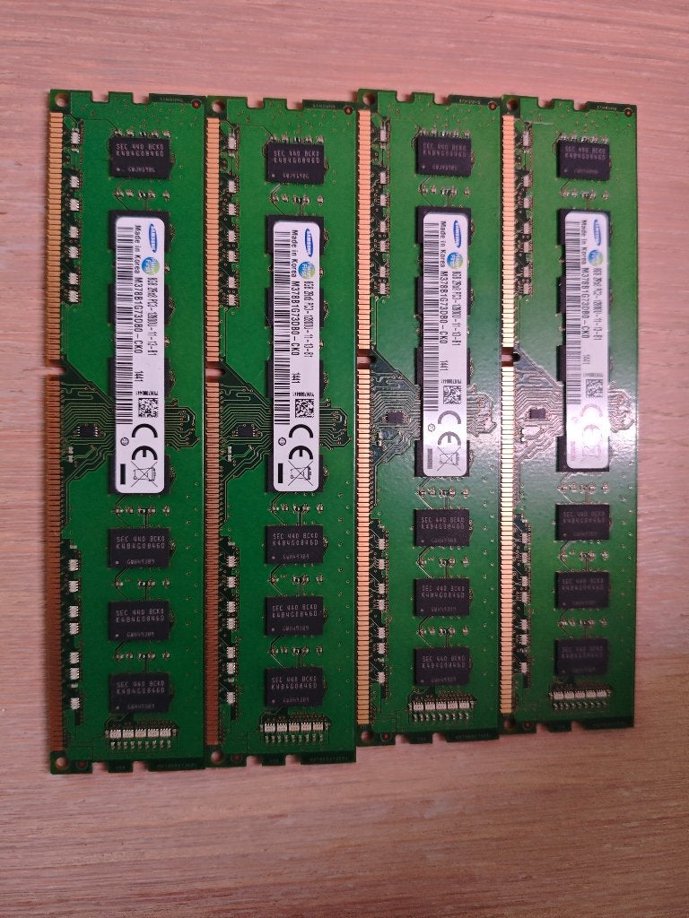 32 gb Samsung DDR3 ram geheugen, Gebruikt, 32 GB, DDR3, Ophalen of Verzenden