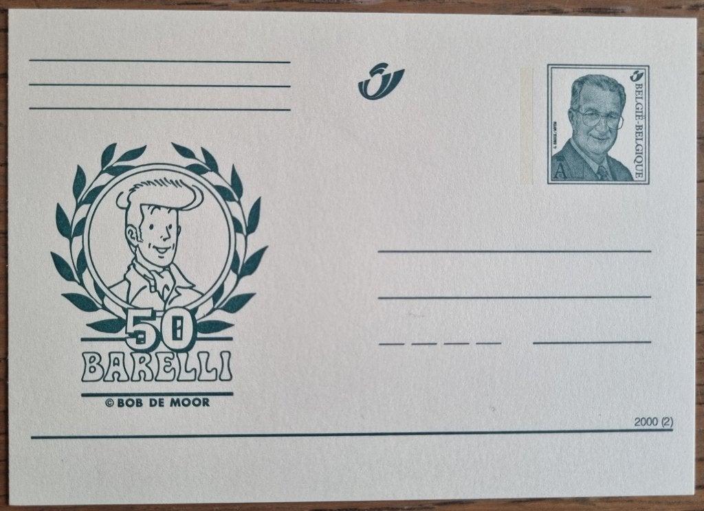 Carte postale Barelli ** 50, Envoi, 1980 à nos jours
