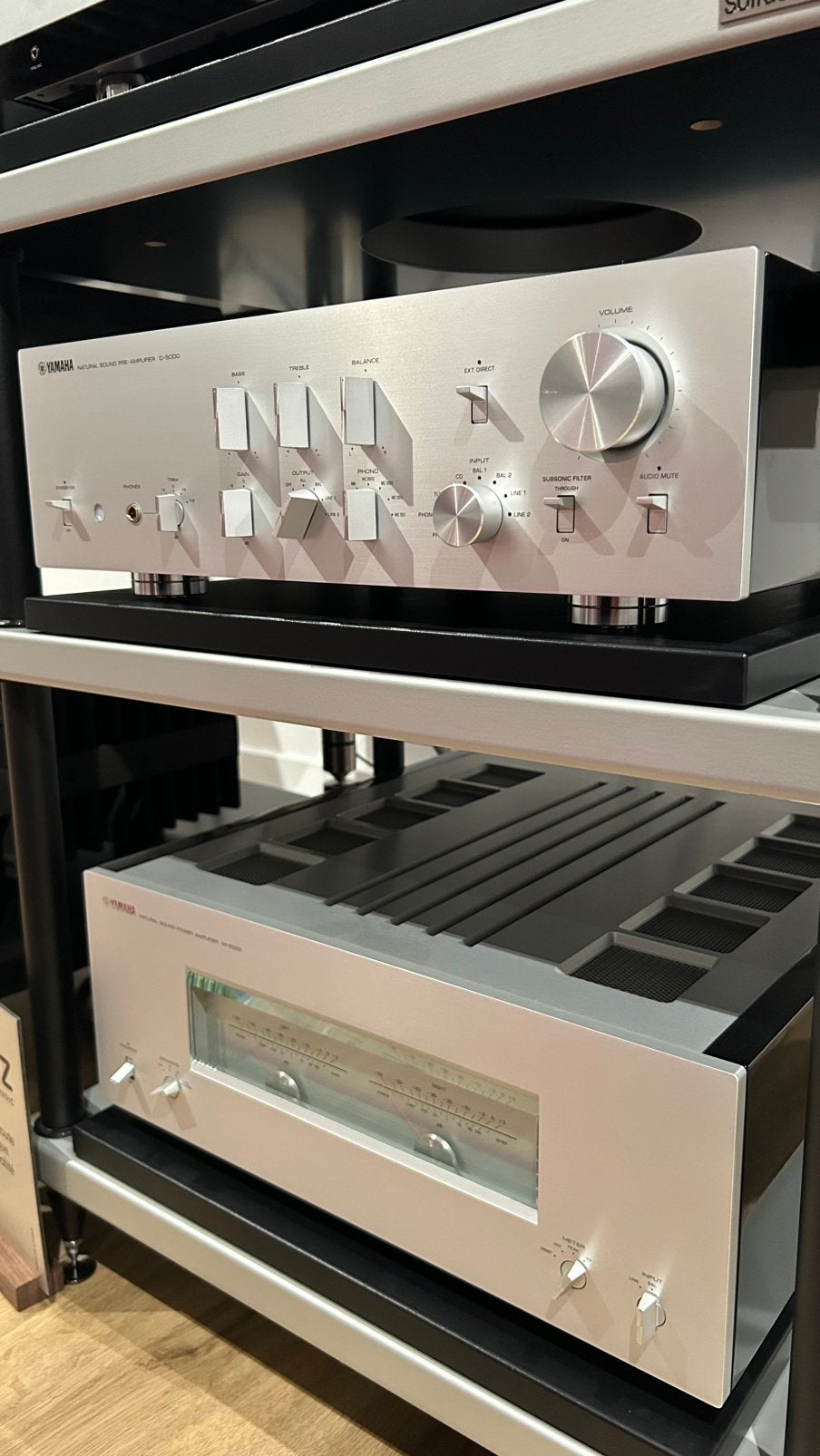 Ensemble Hifi Yamaha C5000 + M5000, Enlèvement ou Envoi, Comme neuf, Yamaha