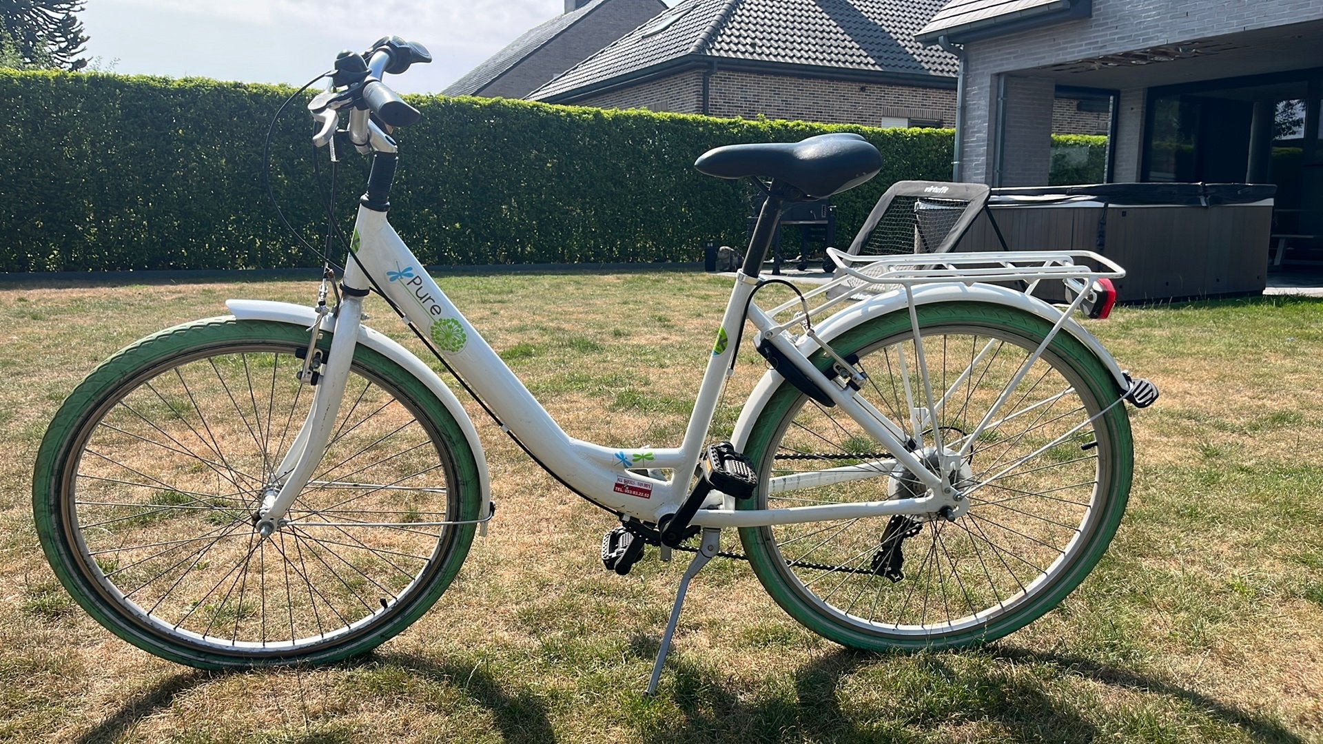 Gebruikte meisjesfiets, Overige merken, Vitesses, Frein sur jante, 26 pouces ou plus