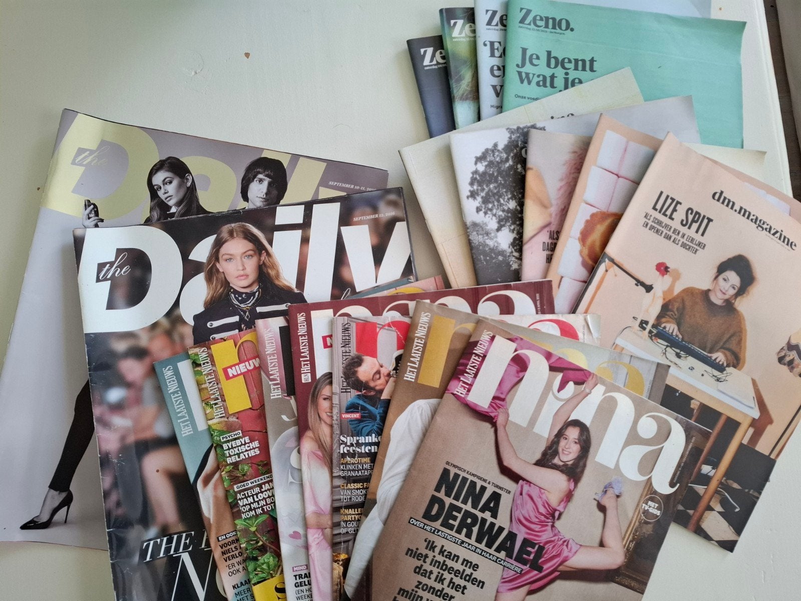 pakket oude tijdschriften /pakket 4, Ophalen, Gelezen