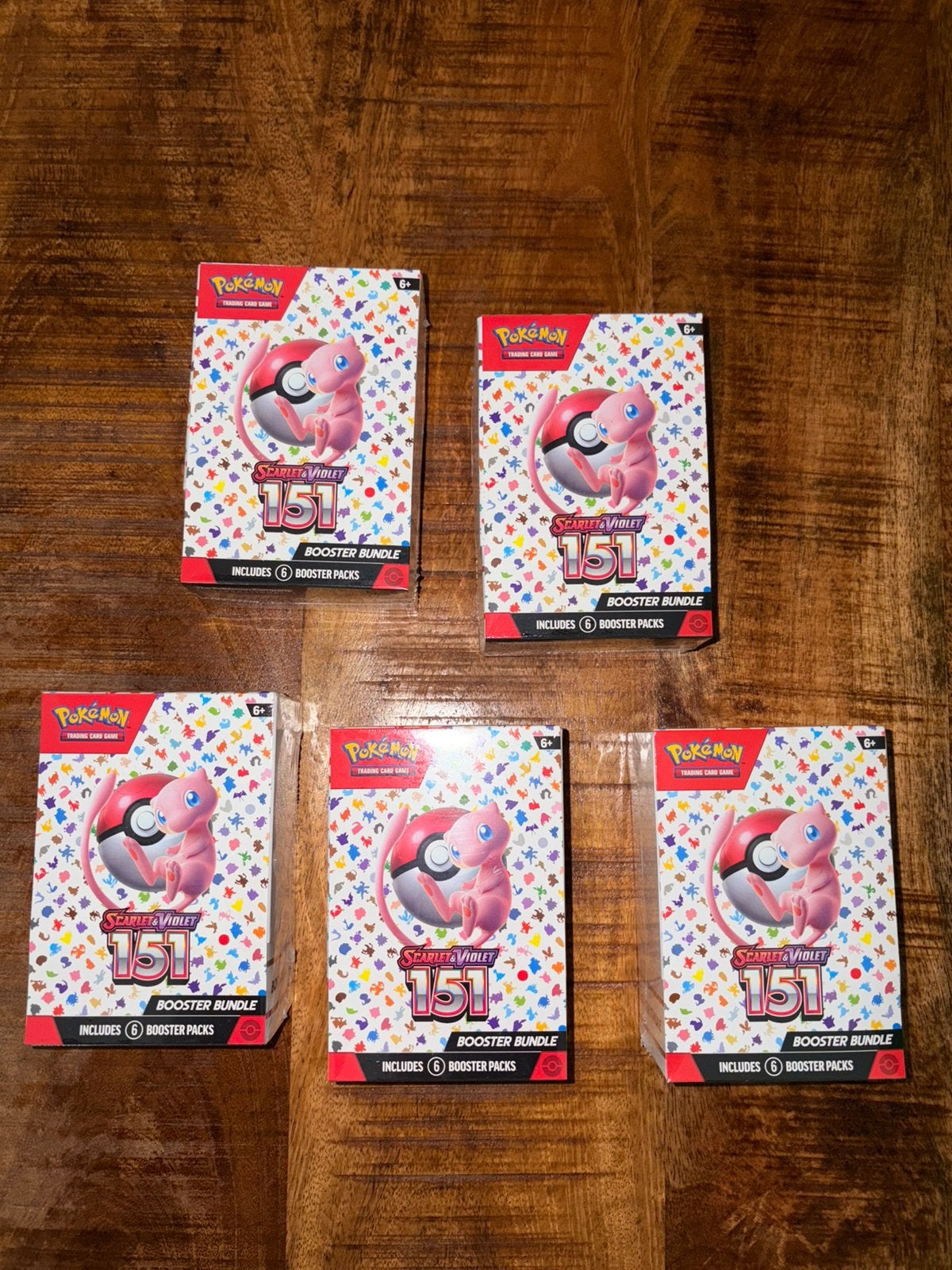 Sealed booster bundles 151 Scarlet & Violet, Enlèvement ou Envoi, Neuf, Booster
