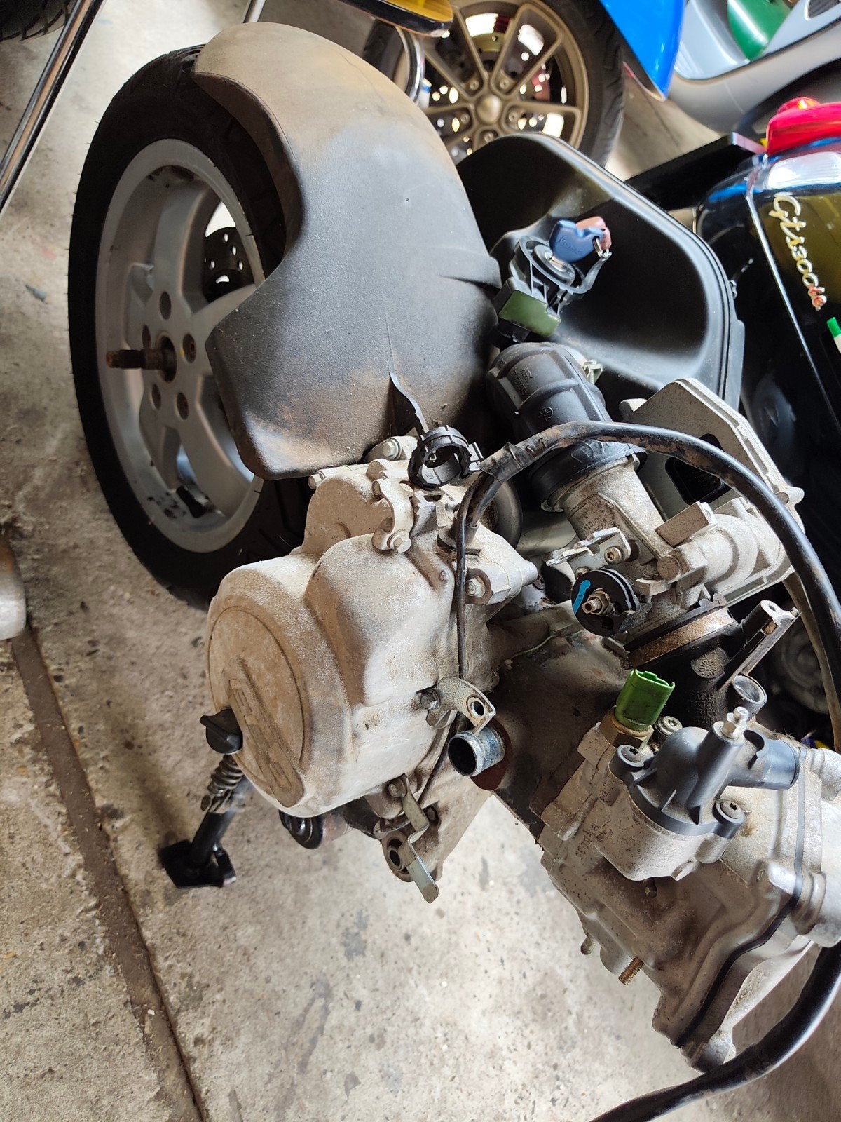 Moteur vespa gts 125cc, Motoren, Ophalen