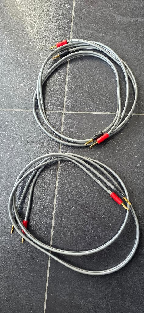 Qed XT40i 2m luidsprekerkabels, Audio, Tv en Foto, Audiokabels en Televisiekabels, Ophalen, Zo goed als nieuw, 2 tot 5 meter, Luidsprekerkabel