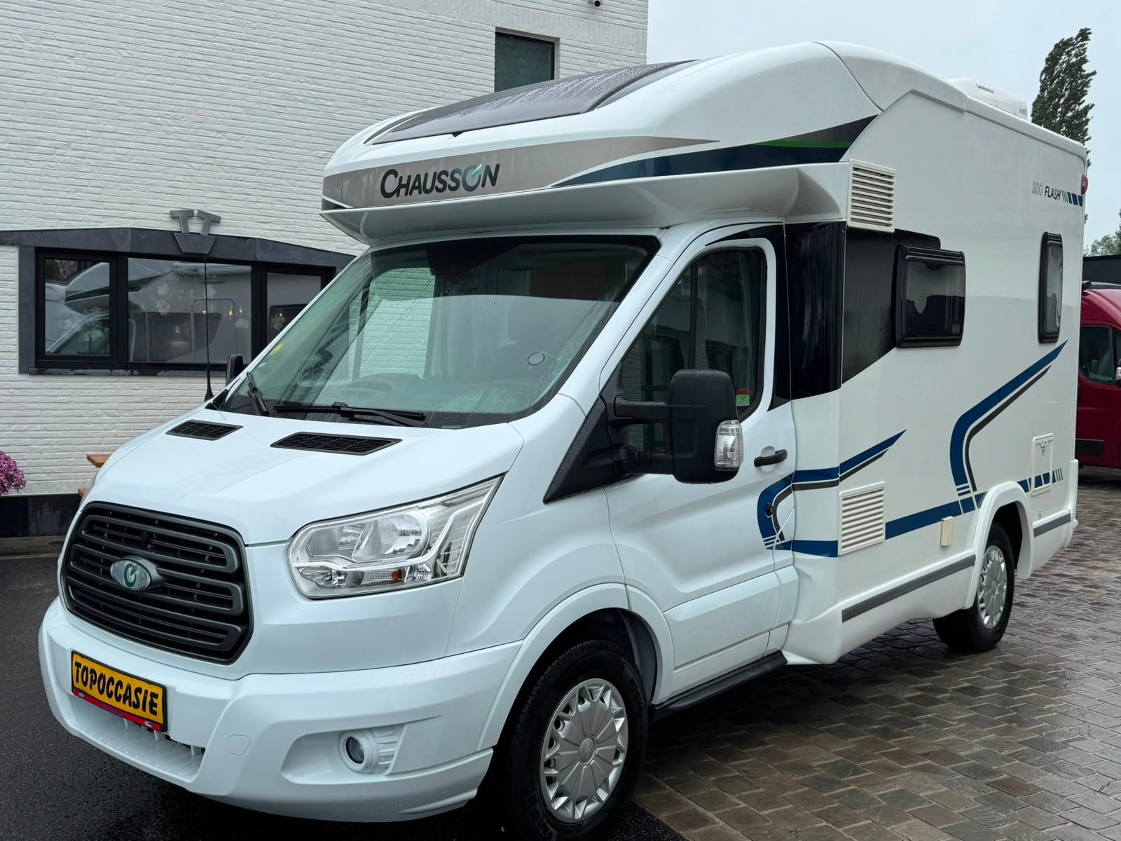 Ford Transit Chausson Flash 500, Caravanes & Camping, Camping-cars, Boîte manuelle, Ford, Douche, Chausson