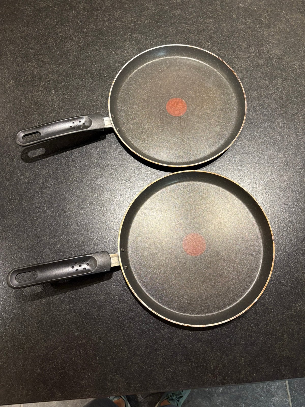 Lot de 2 poêles à crèpes Tefal, Poêle à crêpes, Tefal, Enlèvement, Utilisé