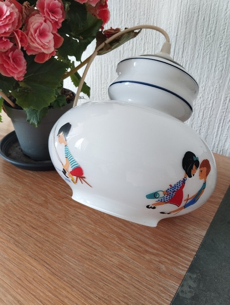 Lustre, Maison & Meubles, Lampes | Lustres, Enlèvement, Comme neuf, Verre, Chambre d'enfant