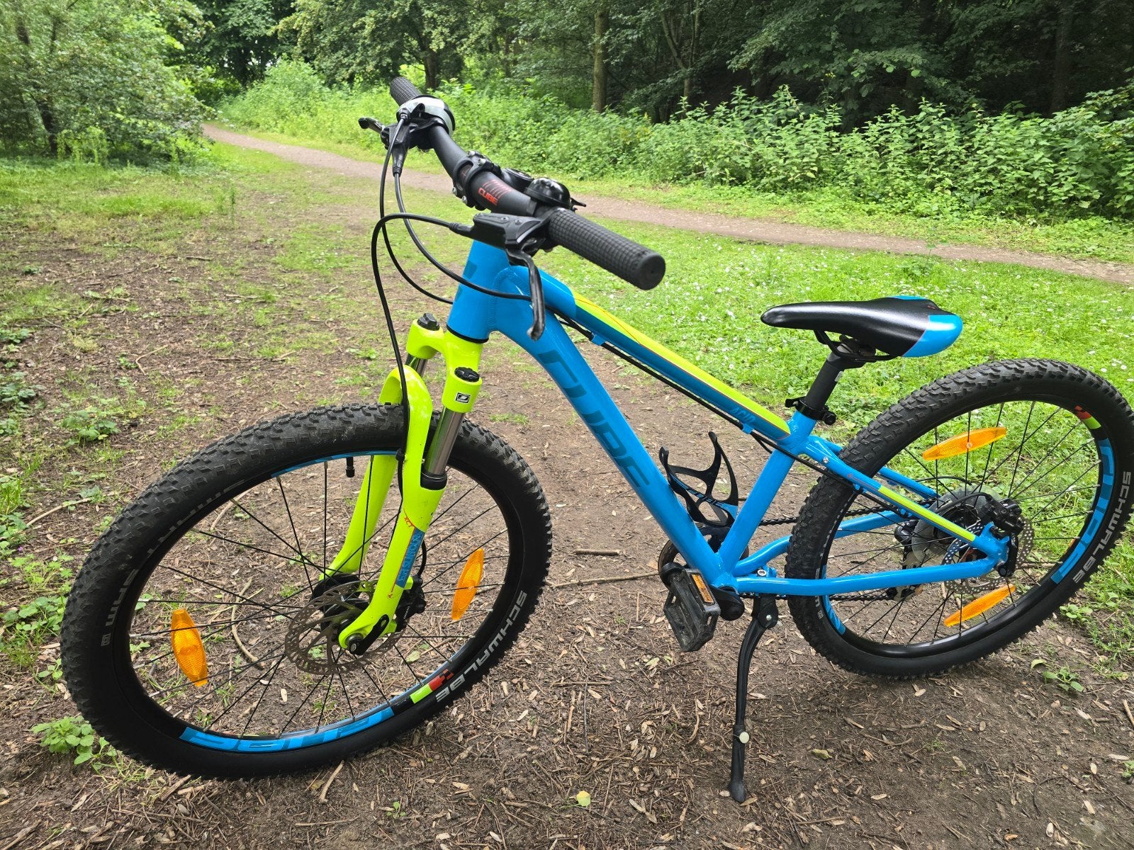 Kinderfiets Cube, Ophalen
