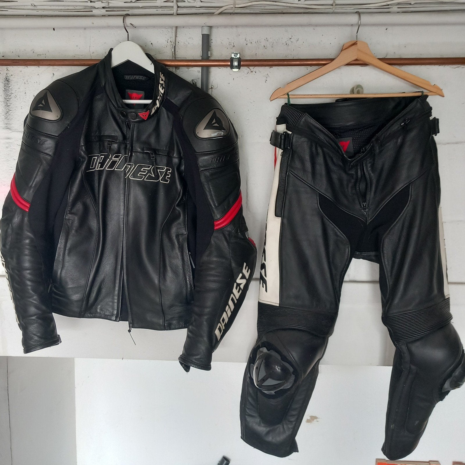 Ensemble Dainese T52 veste +pantalon, Motos, Enlèvement ou Envoi, Ensemble