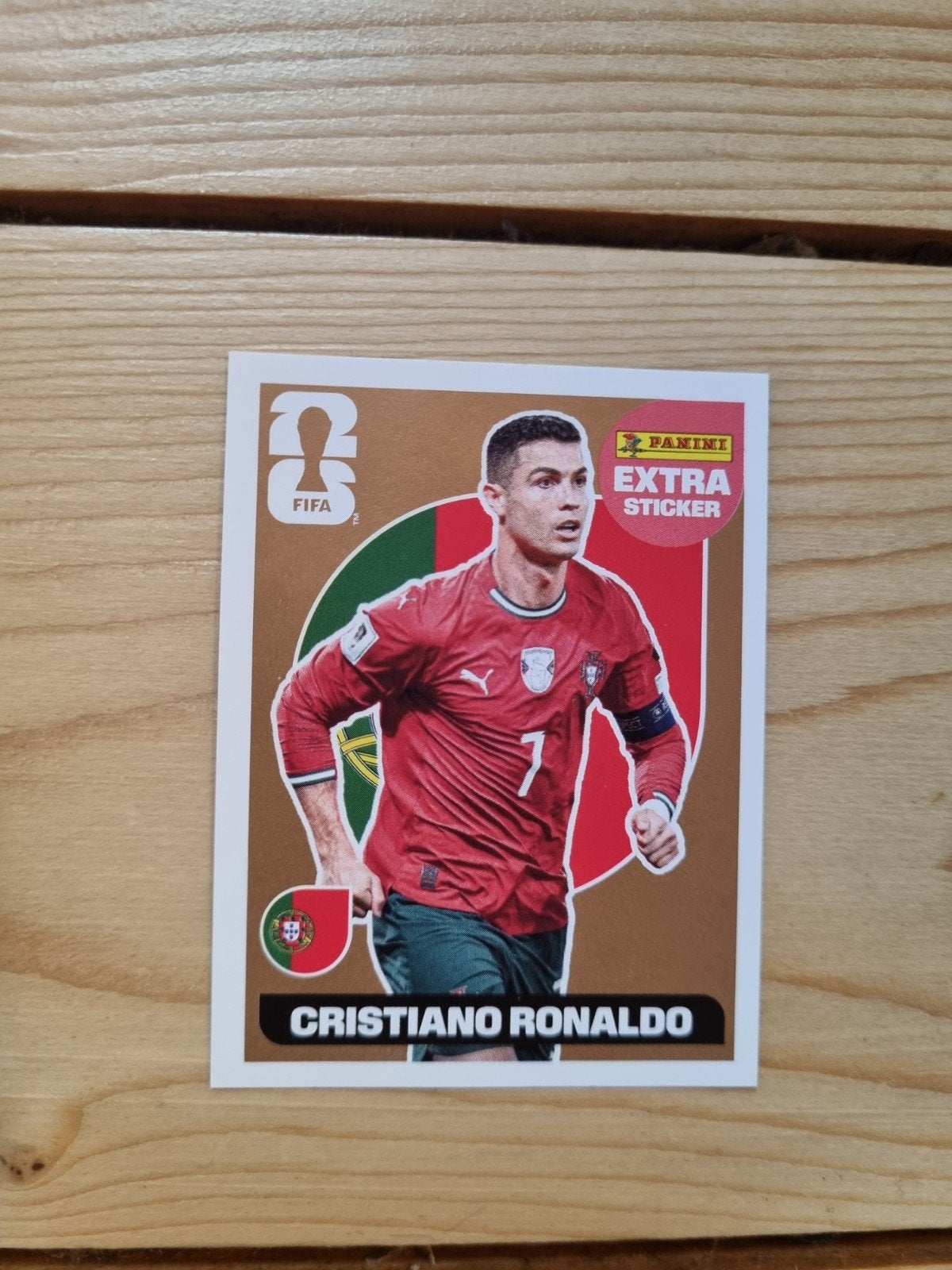 Panini coupe du monde 2026 ronaldo bronze extra stickers, Enlèvement ou Envoi