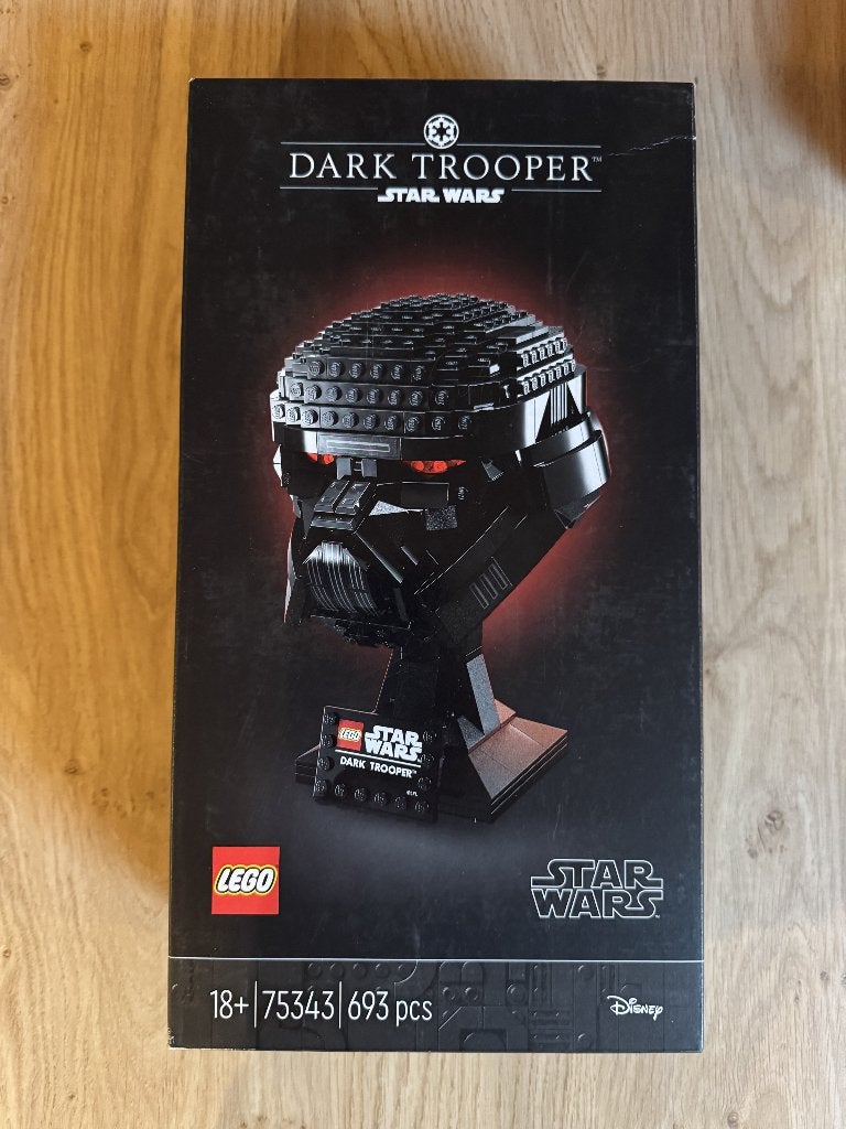 Lego Star Wars Dark Trooper Helmet 75343 NIEUW, Star Wars, Lego, Nieuw, Ophalen of Verzenden
