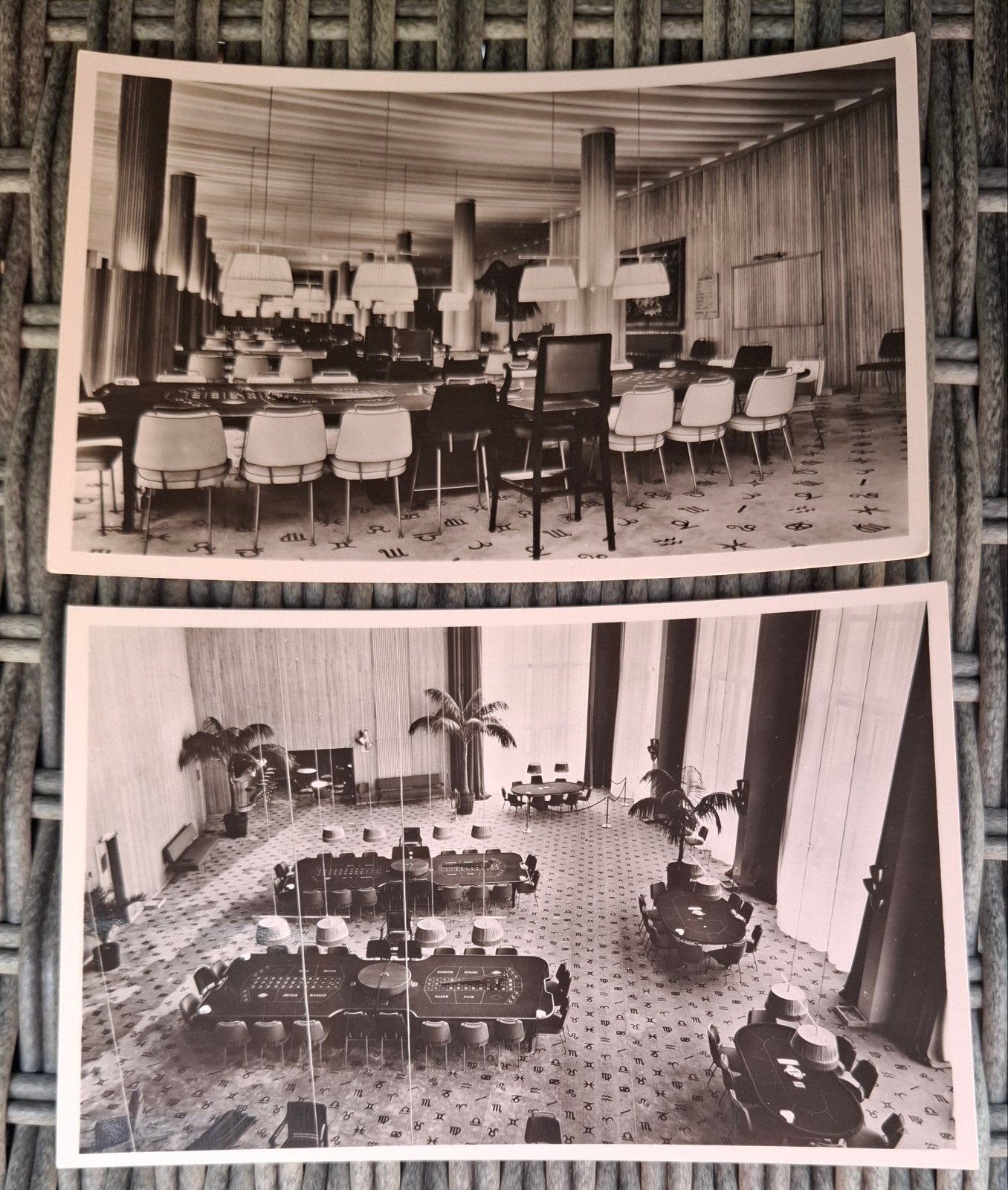 Ostende, salle de jeux. Lot de 2 cartes postales, Collections, Enlèvement ou Envoi, Non affranchie, Flandre Occidentale