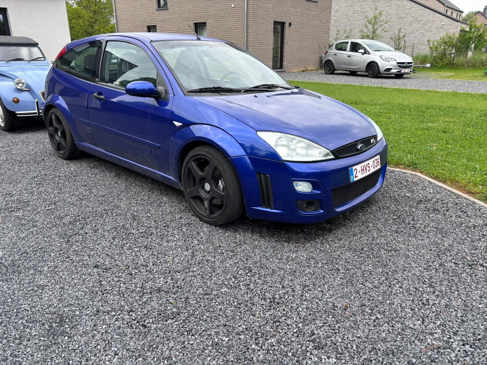 Ford Focus RS mk1, Auto's, Focus, Euro 5, Blauw, Handgeschakeld