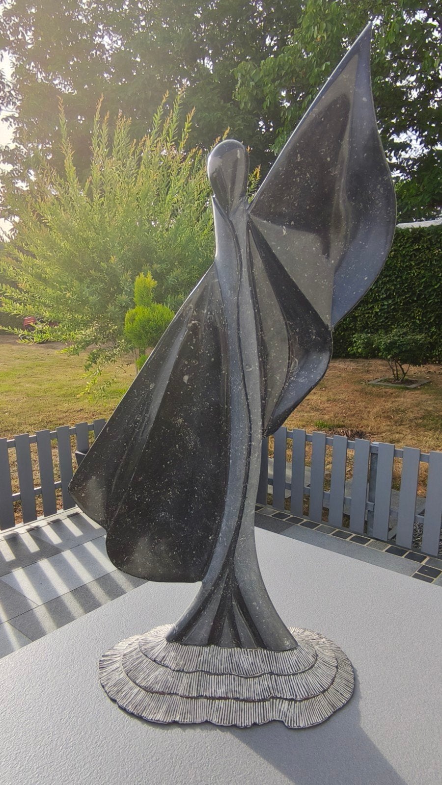 Sculpture en pierre bleue réalisée à la main et unique, Antiquités & Art, Art | Sculptures & Bois, Enlèvement