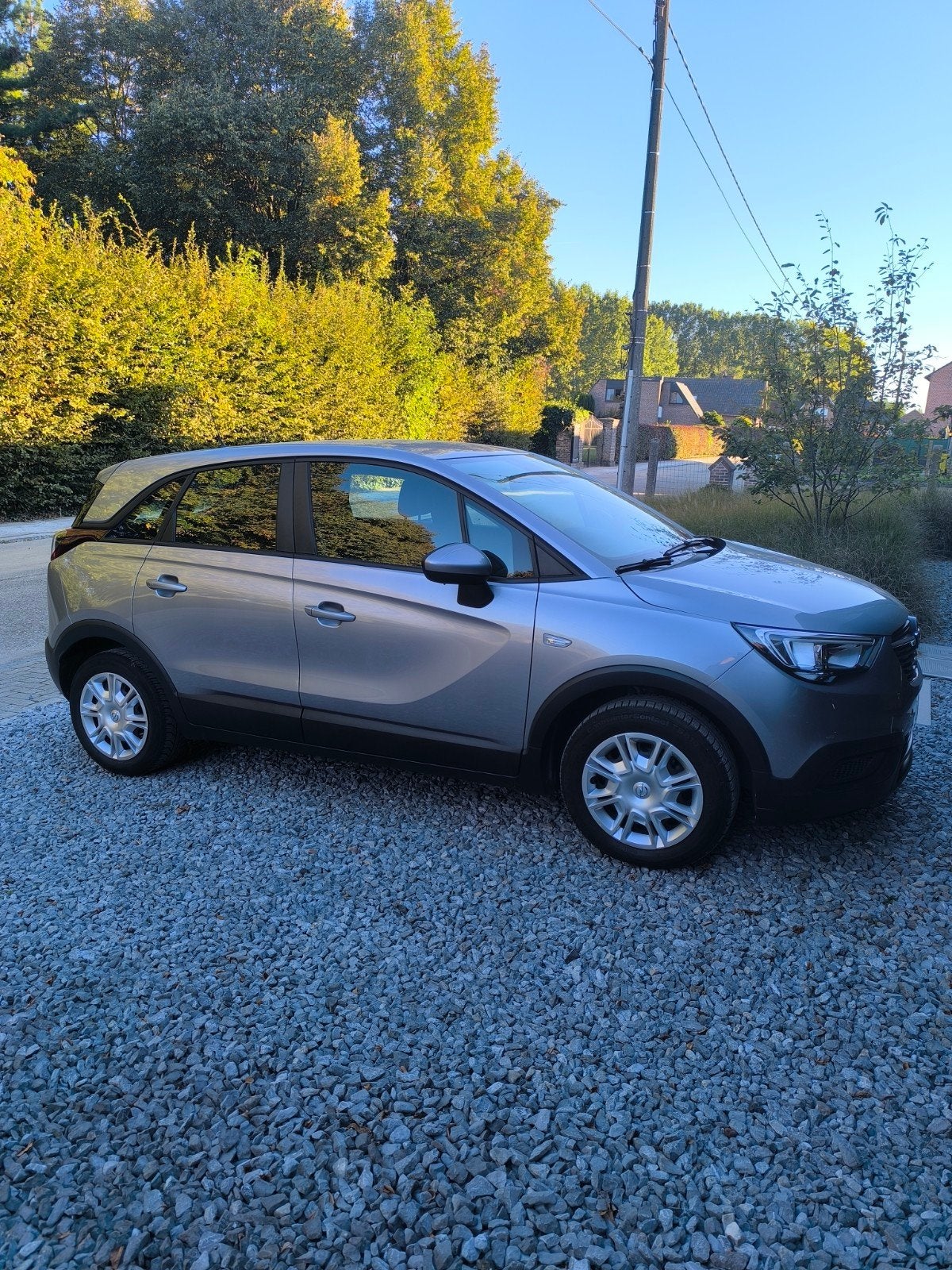 Compacte SUV Opel Crossland  X 1.2Edition (2020)- 77800 km!, Auto's, Voorwielaandrijving, Dealer onderhouden, Stof, 1199 cc