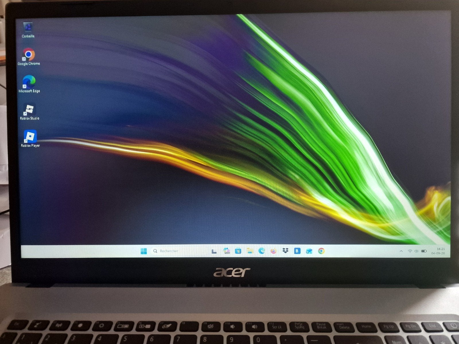 pc portable acer, Informatique & Logiciels, Enlèvement, Neuf, 15 pouces, Inconnu