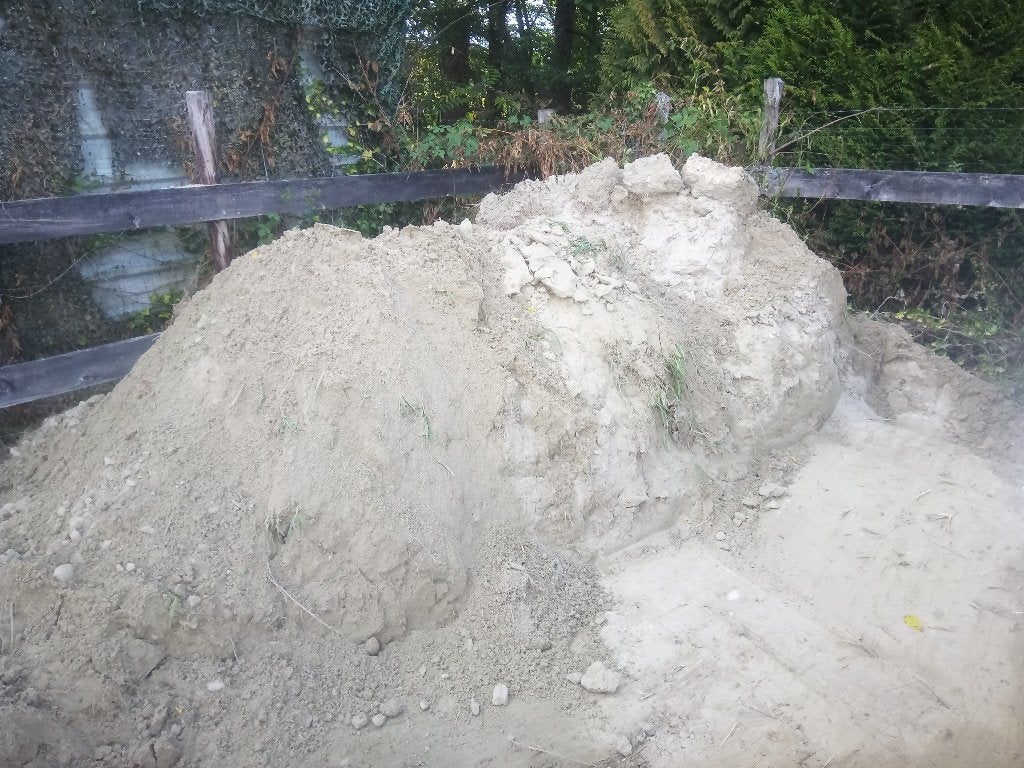 Gele zand, Jardin & Terrasse, Sable, Enlèvement, Utilisé, Sable pour remblai