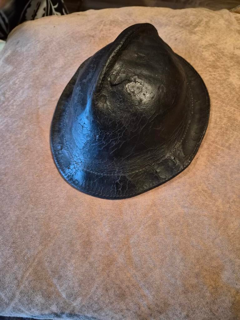 Historyse handgemaakte  mijnwerkers helm, Ophalen of Verzenden