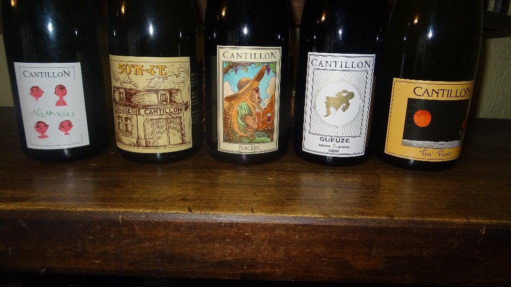 Mooi kavel GUEUZE CANTILLON 2023 50n, Piacere, ect, Ophalen of Verzenden, Zo goed als nieuw, Flesje(s), Overige merken