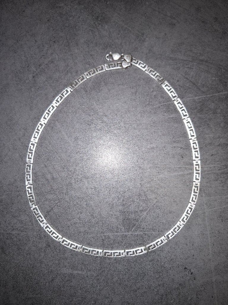 Chaine argent 925, Handtassen en Accessoires, Kettingen, Ophalen of Verzenden, Gebruikt, Zilver, Zilver