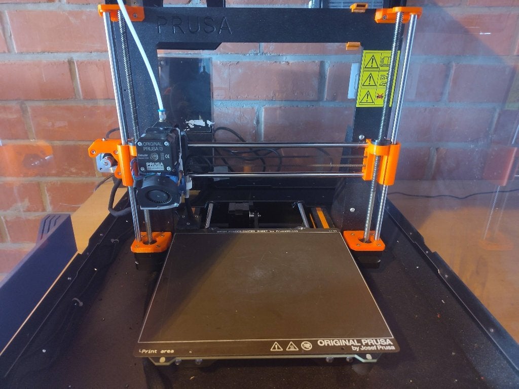 3D printer Prusa MK3S en Prusa Origial Enclosure, Gebruikt, Filament, Ophalen, Prusa