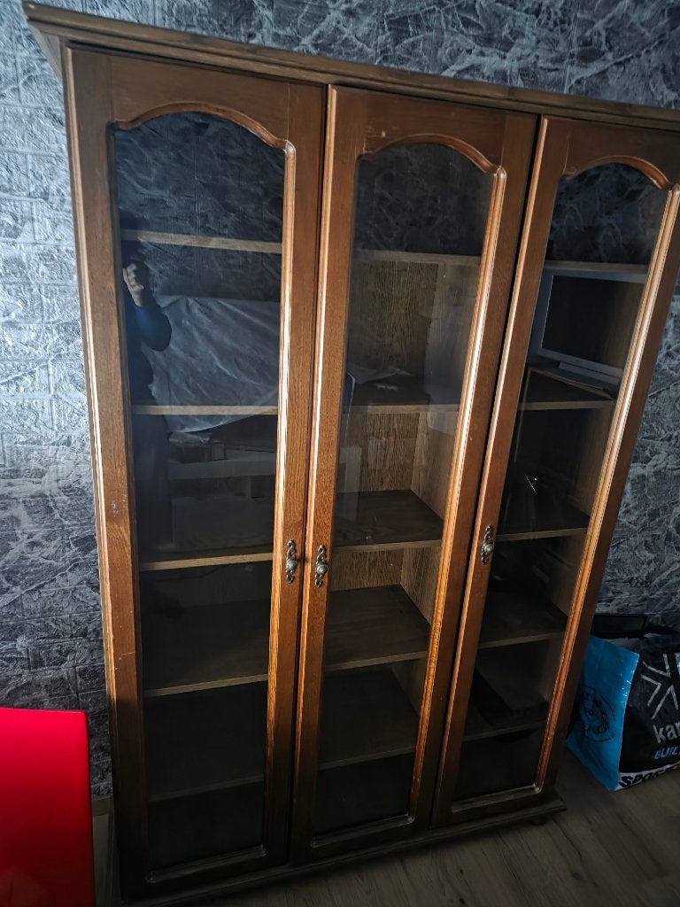 Kast met deuren, Ophalen, Gebruikt, Glas, Met deur(en)