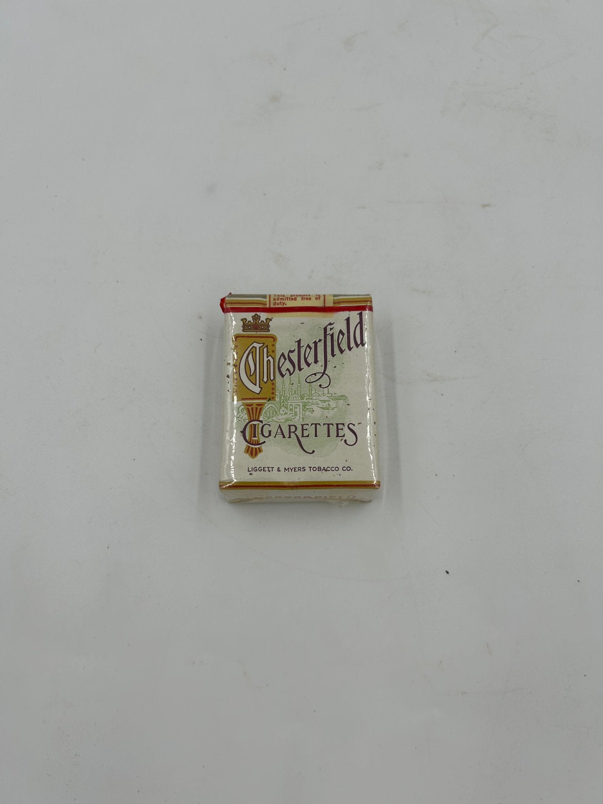 Chesterfield US WW2 sigarettenpakje, Ophalen of Verzenden