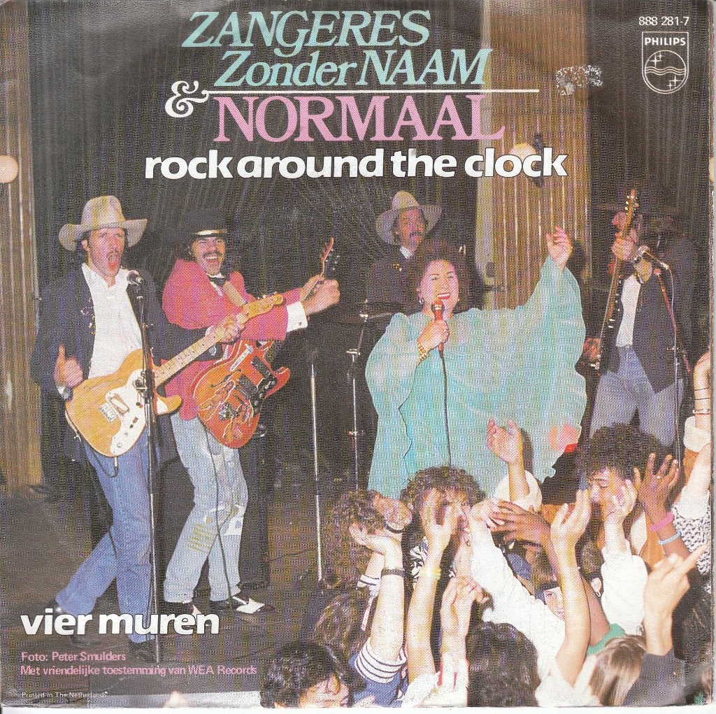 Zangeres zonder Naam met Normaal & Live in Mexico, Cd's en Dvd's, Vinyl Singles, Verzenden, Nederlandstalig