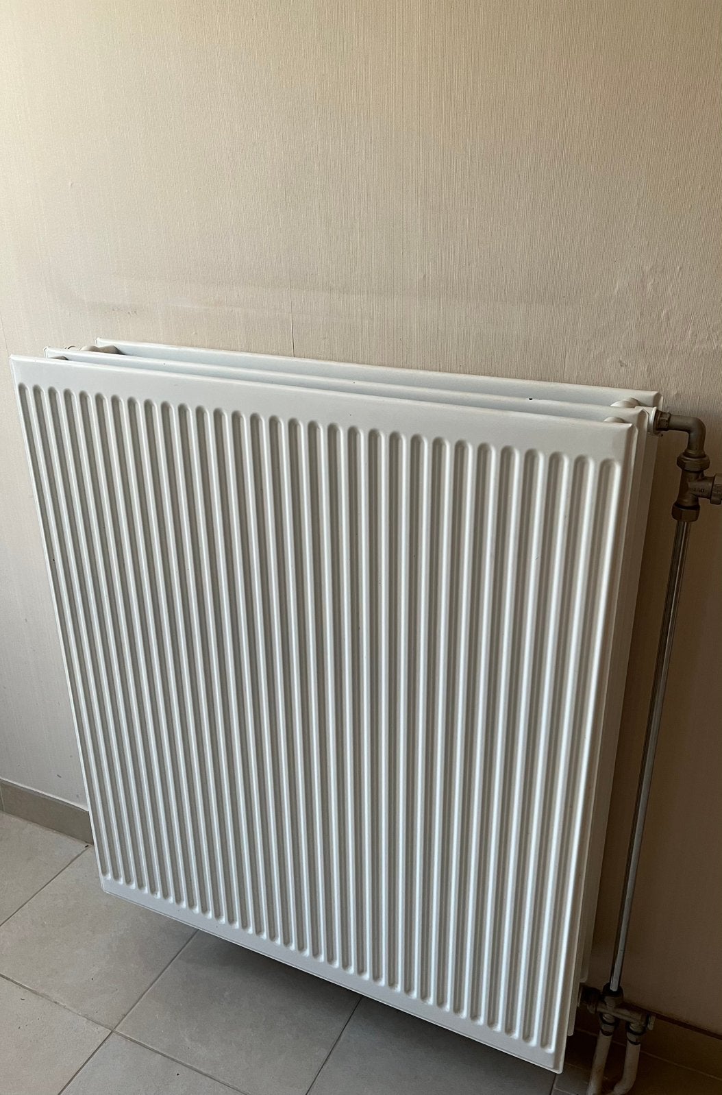 verwarming (wit), Ophalen, Zo goed als nieuw