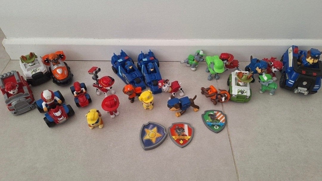 PAW Patrol figuurtjes, Ophalen, Zo goed als nieuw