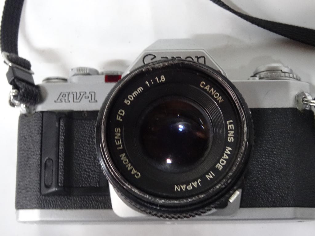 Canon AV 1, Audio, Tv en Foto, Ophalen of Verzenden, Gebruikt, Spiegelreflex, Canon