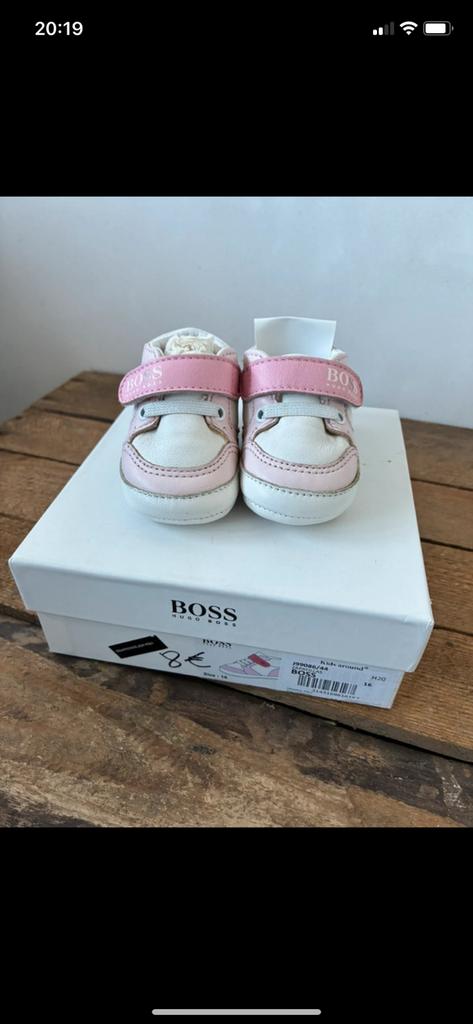 Hugo Boss schoentjes, Kinderen en Baby's, Meisje, Ophalen of Verzenden, Gebruikt, Schoentjes