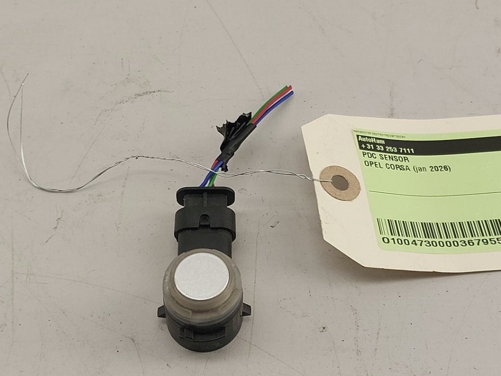 PARKEERSENSOR Opel Corsa F (UB / UH / UP) (01-2019/-), Gebruikt, Opel, Opel Automobile GmbH, Kontakt-opel@opel.com