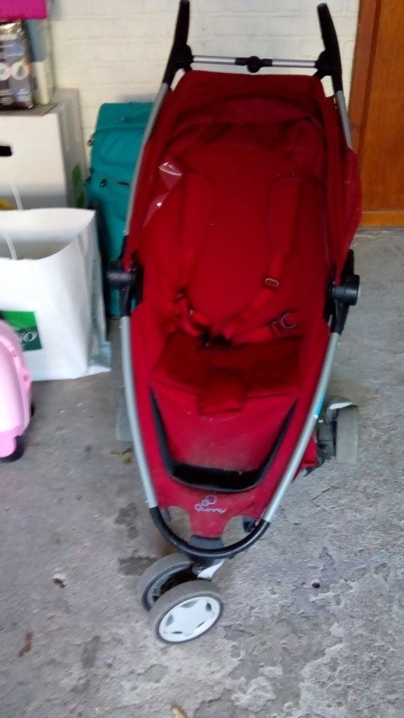 Buggy, Ophalen, Gebruikt, Quinny, Regenhoes