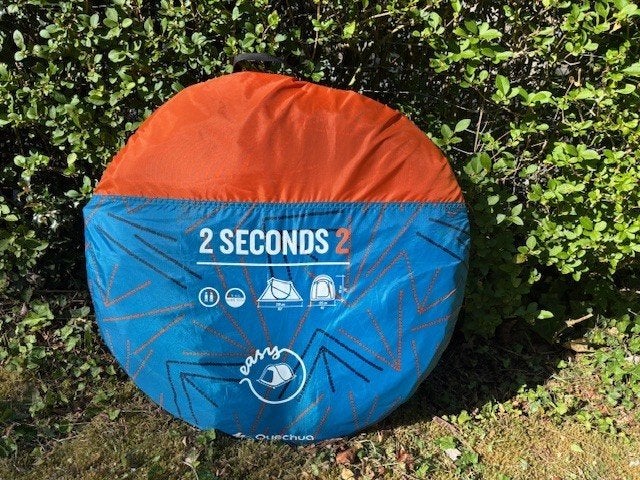 2 Quechua-tenten van 2 seconden, Ophalen, Zo goed als nieuw, Tot en met 2