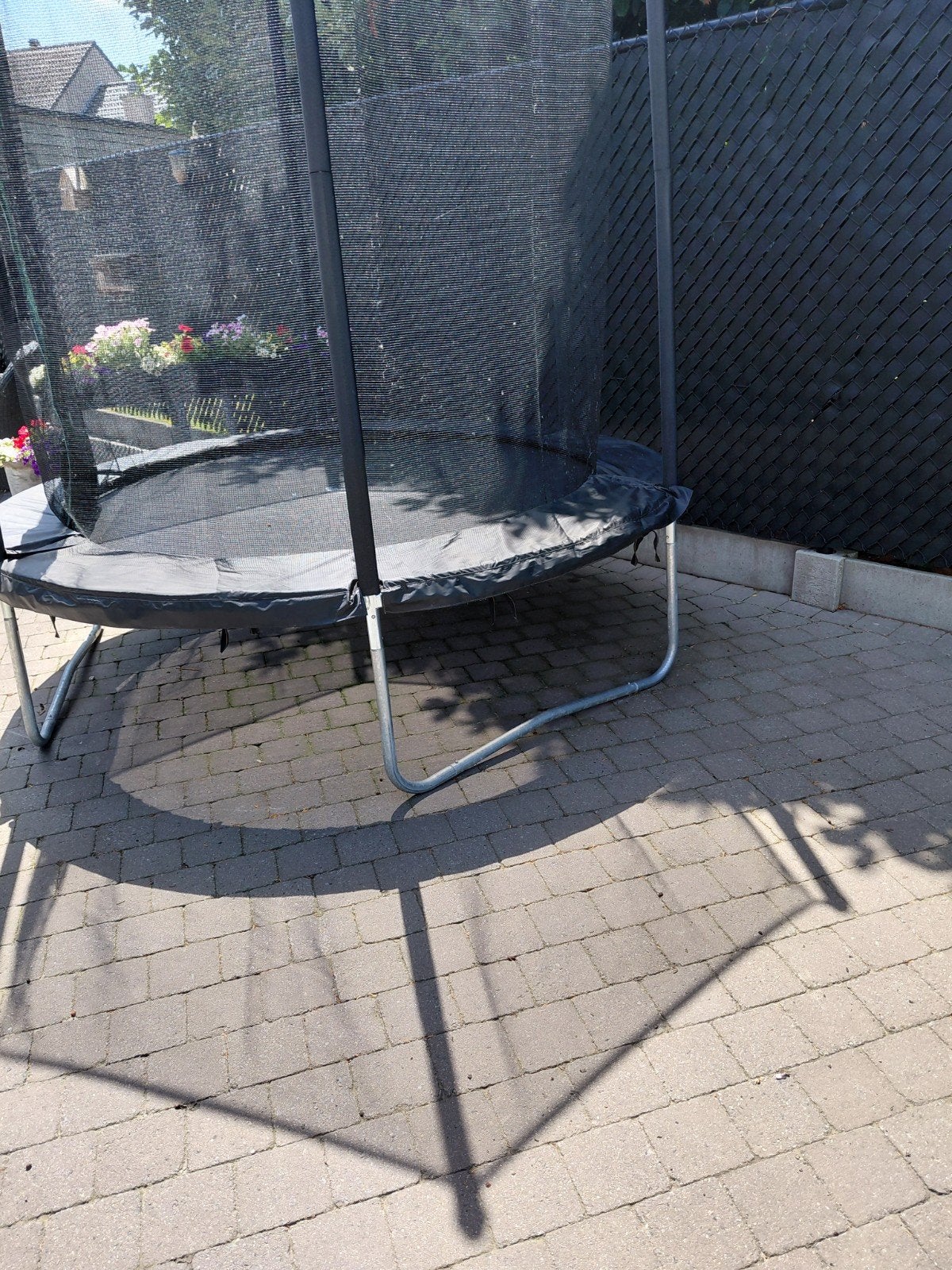 trampoline, Ophalen