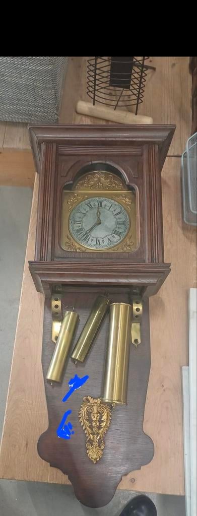 Horloges a restaurer, Ophalen