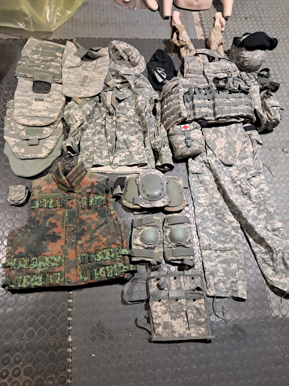 paspop met volledige uitrusting USA, Ophalen, Landmacht, Kleding of Schoenen