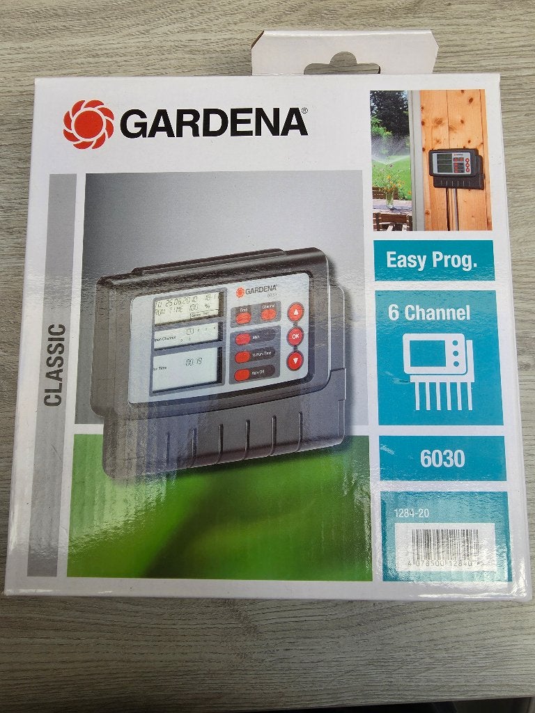 Gardena 6 kanalen tuinsproei bediening, Tuin en Terras, Ophalen of Verzenden, Nieuw