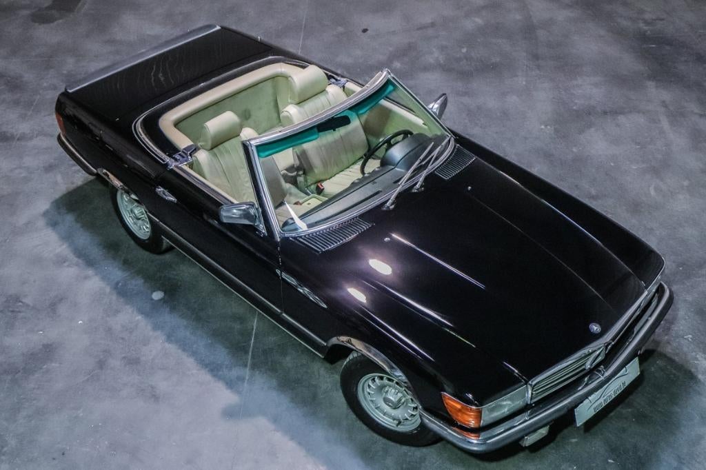 Mercedes-Benz SL 500 5.0 V8 Cabrio / OLDTIMER / AIRCO, Automaat, Achterwielaandrijving, 4973 cc, Cabriolet