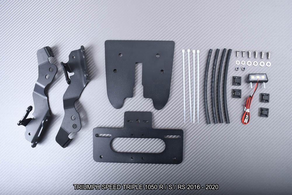 Support de plaque TRIUMPH SPEED TRIPLE 1050 2016 - 2020, Motos, Enlèvement ou Envoi, Neuf