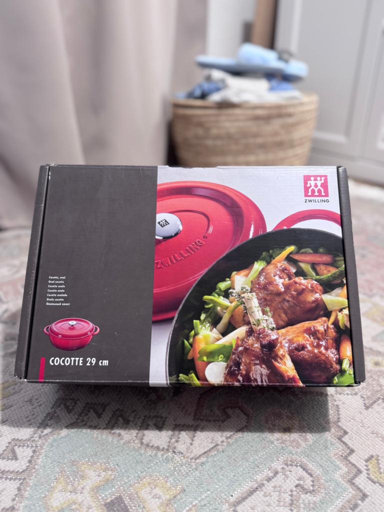 Cocotte ovale Zwilling 29 cm, Tuin en Terras, Barbecue-accessoires, Ophalen, Nieuw