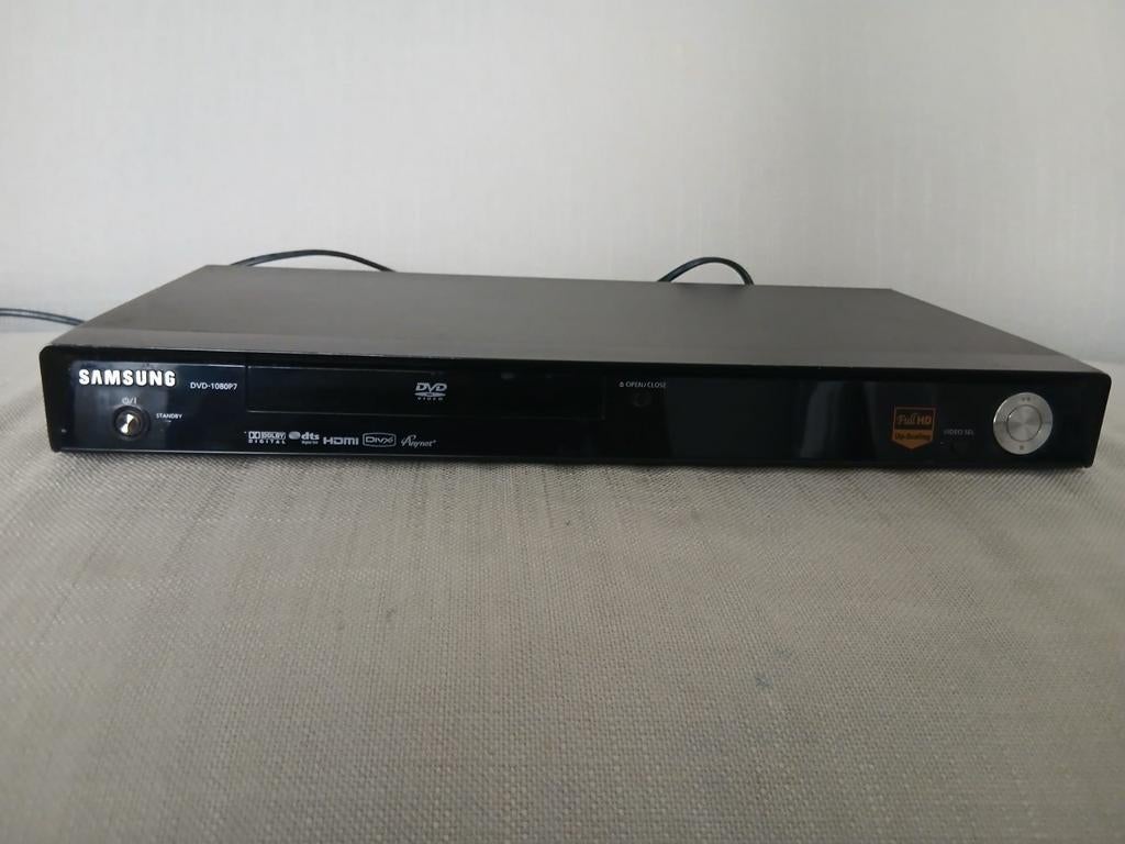 Samsung DVD-1080P7-speler - zonder afstandsbediening., Audio, Tv en Foto, DVD spelers, Dvd-speler, Gebruikt, Verzenden, Met harddisk