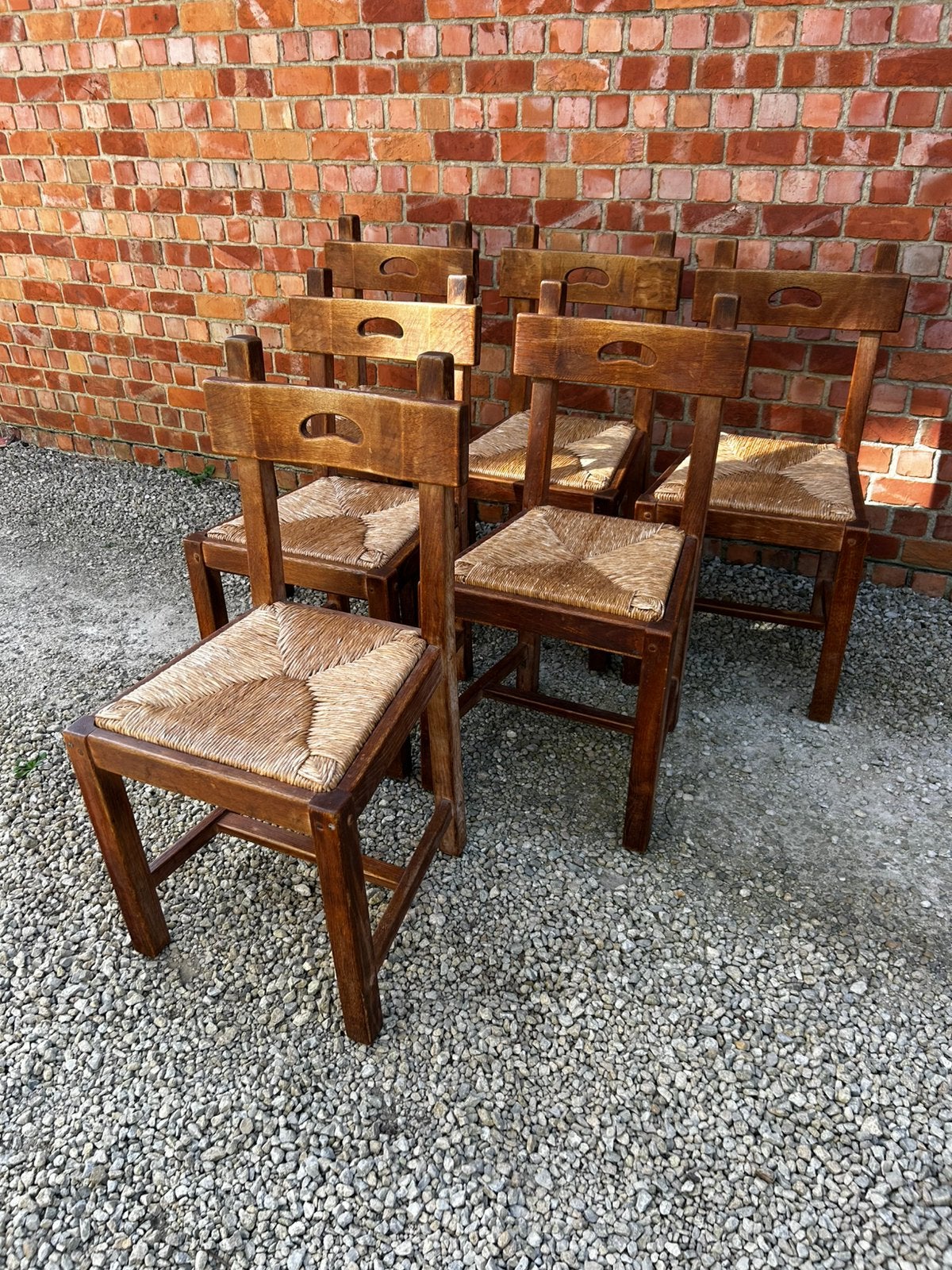 Vintage stoelen - Brutalisme, Ophalen
