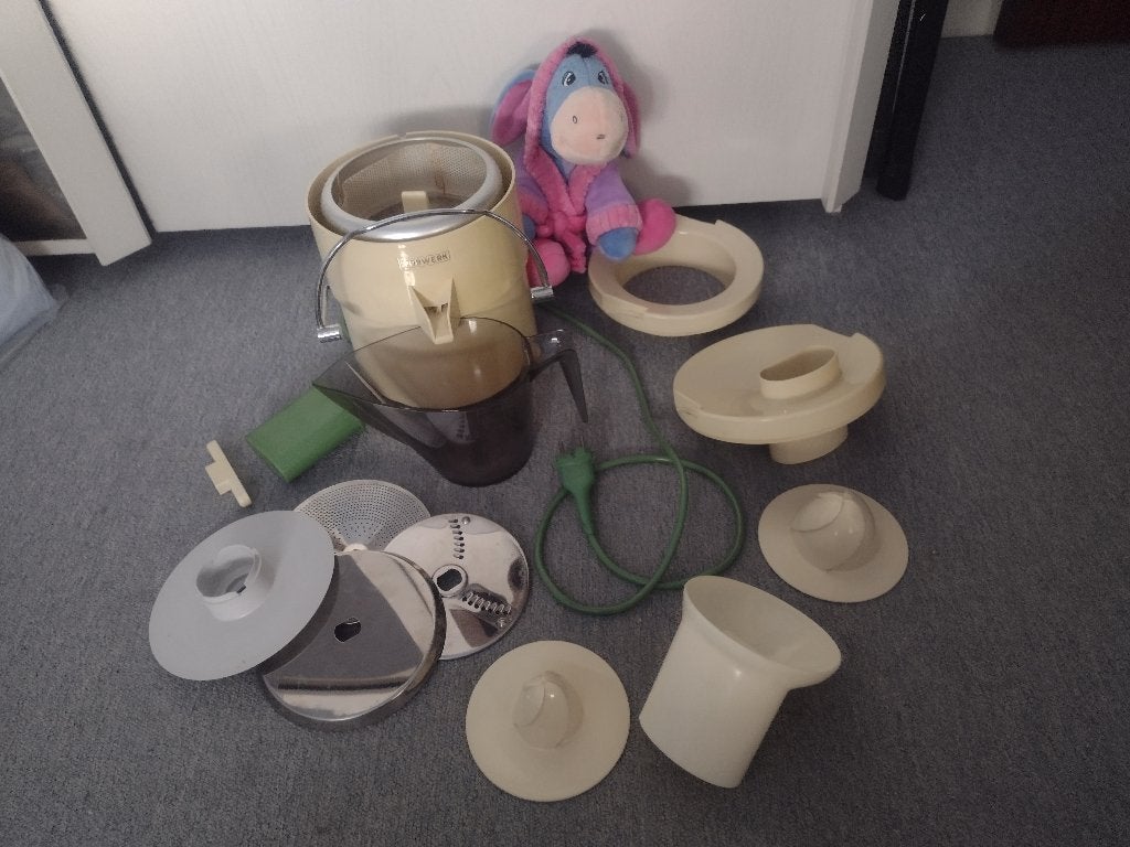 VINTAGE Centrifugeuse Vorwerk MADE IN GERMANY, Ophalen of Verzenden, Gebruikt, Elektrisch