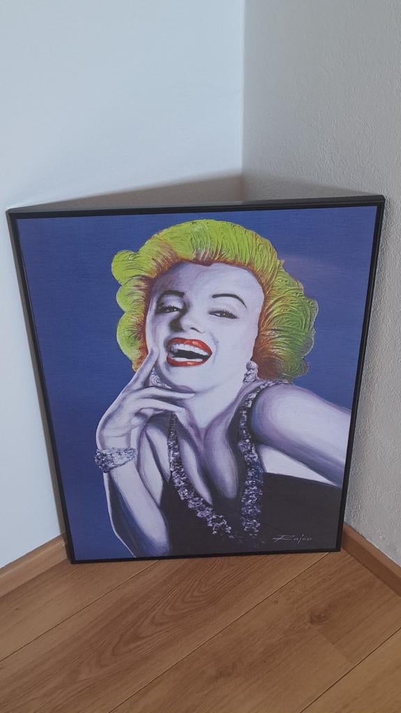 Pop Art portret Marilyn Monroe, Ophalen