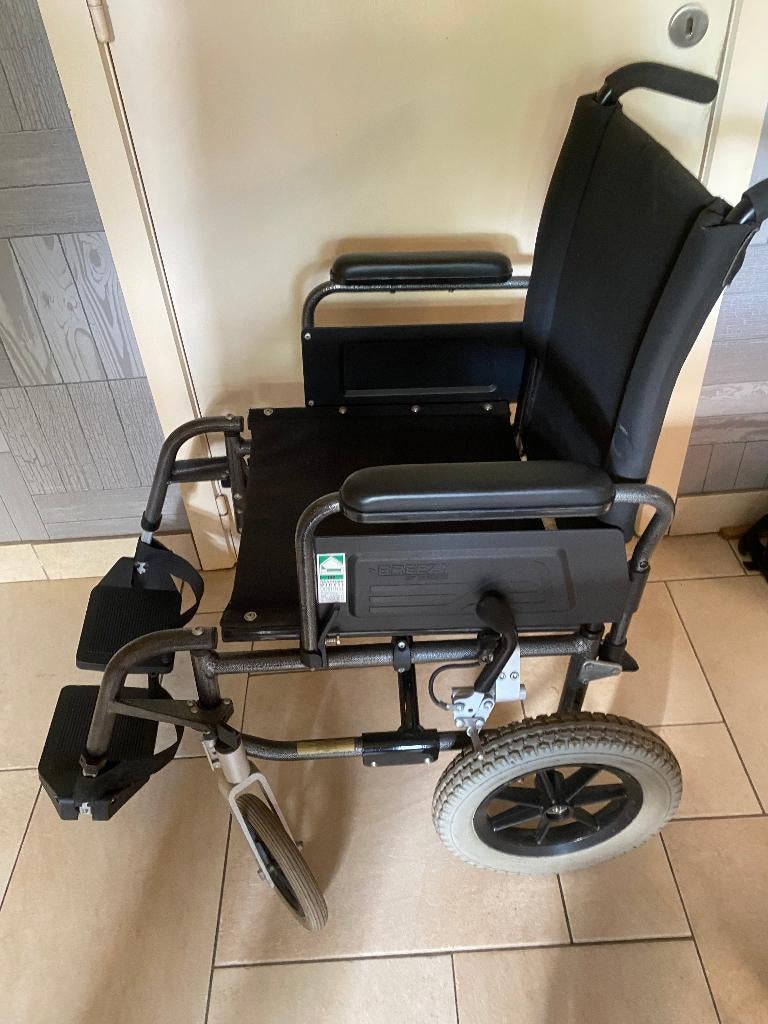 rolwagen - rolstoel, Diversen, Ophalen, Inklapbaar, Zo goed als nieuw, Duwrolstoel