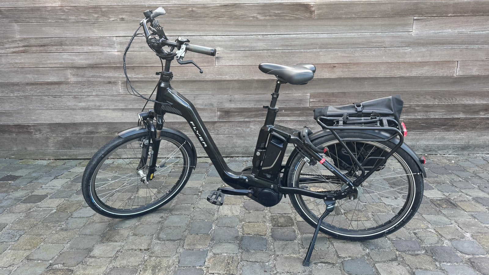 Flyer Gotour 4 - lage instap - grote batterij - maat M, Gebruikt, 47 tot 51 cm, 50 km per accu of meer, Ophalen