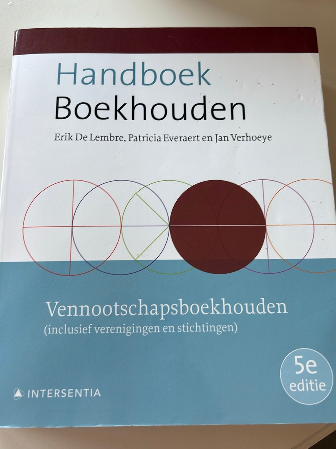 Handboek Boekhouden - Vennootschapsboekhouden (vijfde editie, Boeken, Verzenden, Erik De Lembre; Patricia Everaert
